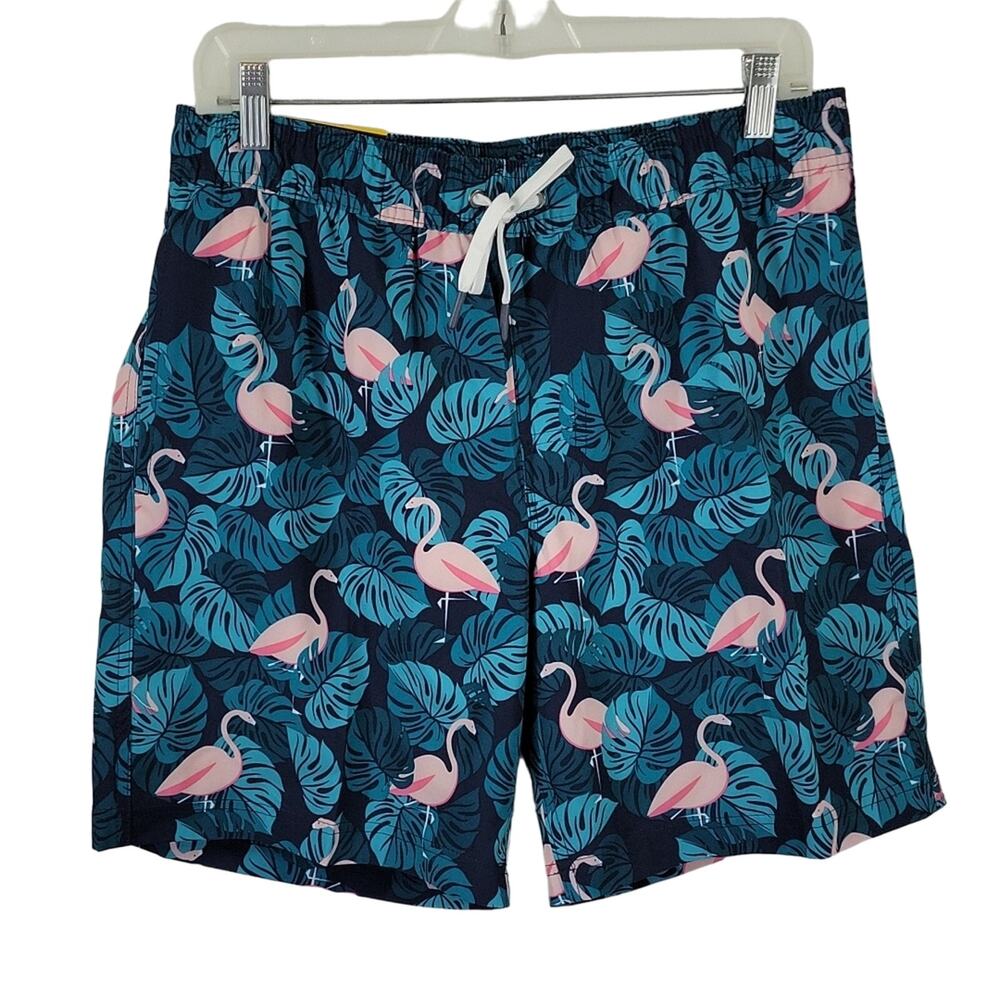 Members Mark Resort Swim Trunk, Blue Cove, Size M, NWT